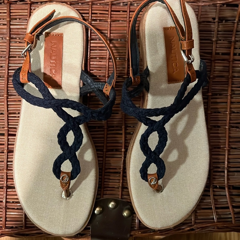 Nautica brand nautical rope sandal’s